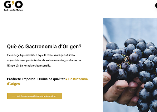 Sello de oro Gastronomia de Origen